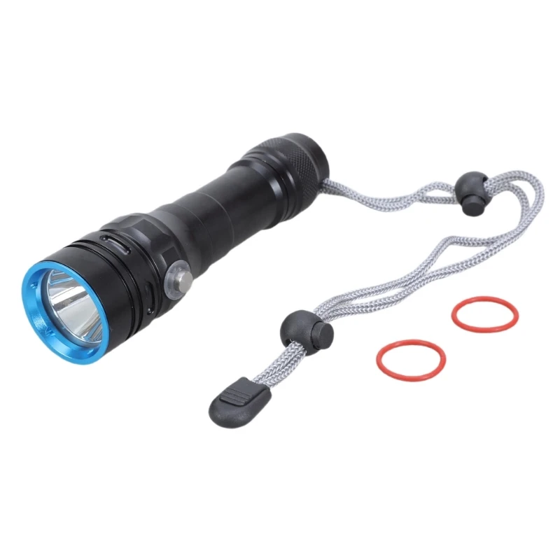 

LED Diving Flashlight Powerful Underwater Light Waterproof Scubas Dives Torches 601C