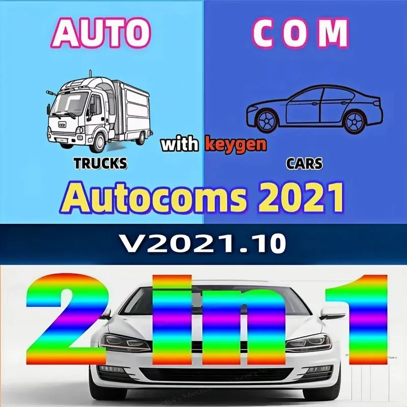

2021.10b Software 2025 Autocoms 2021.11 Compatible D-S150E Codings Fault Diagnosis Tool or OBD2/16 Diagnostic Interface