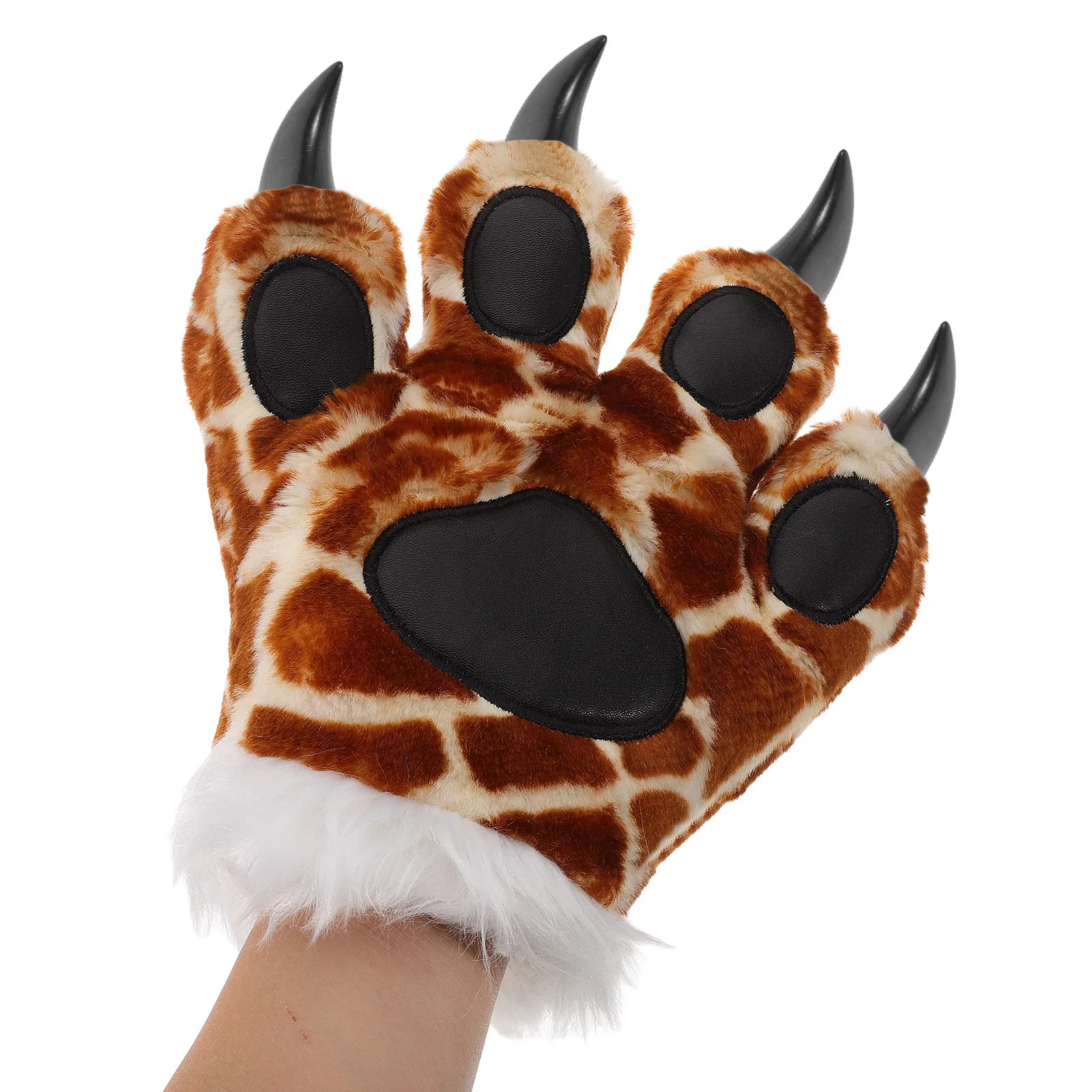 

10 шт. накладных когтей для фурсьюта, материалы из смолы для косплея, перчаток, создания пушистых дизайнов когтей, DIY-декор для животных