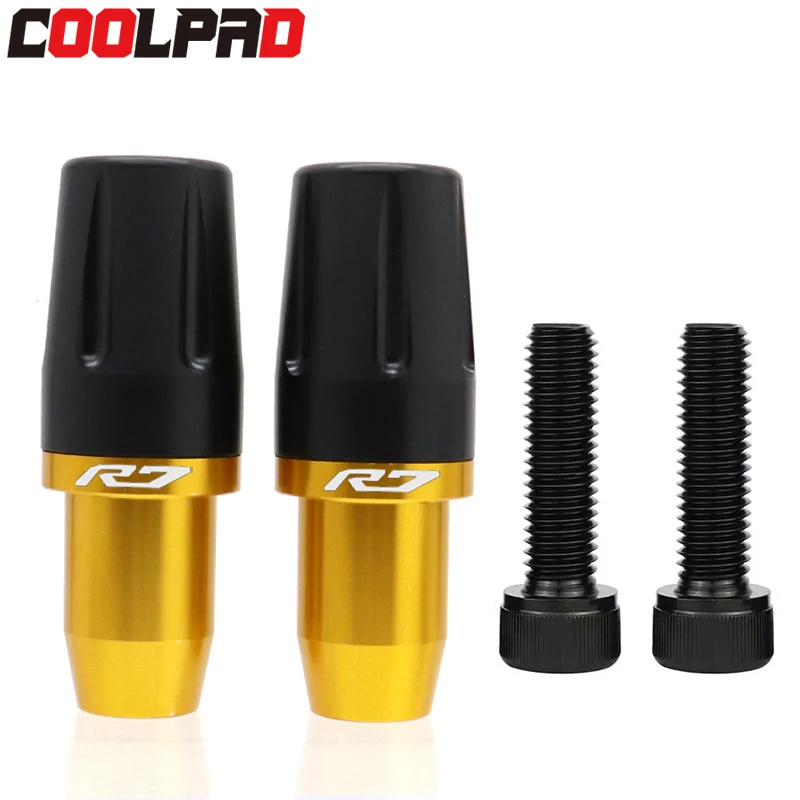 Falling Protection Bobbins Pad para Yamaha, Frame Slider Crash Protector, Acessórios de Motocicleta, YZF-R7, YZF-R7, YZF-R7, 2021-2023, 2021-2023