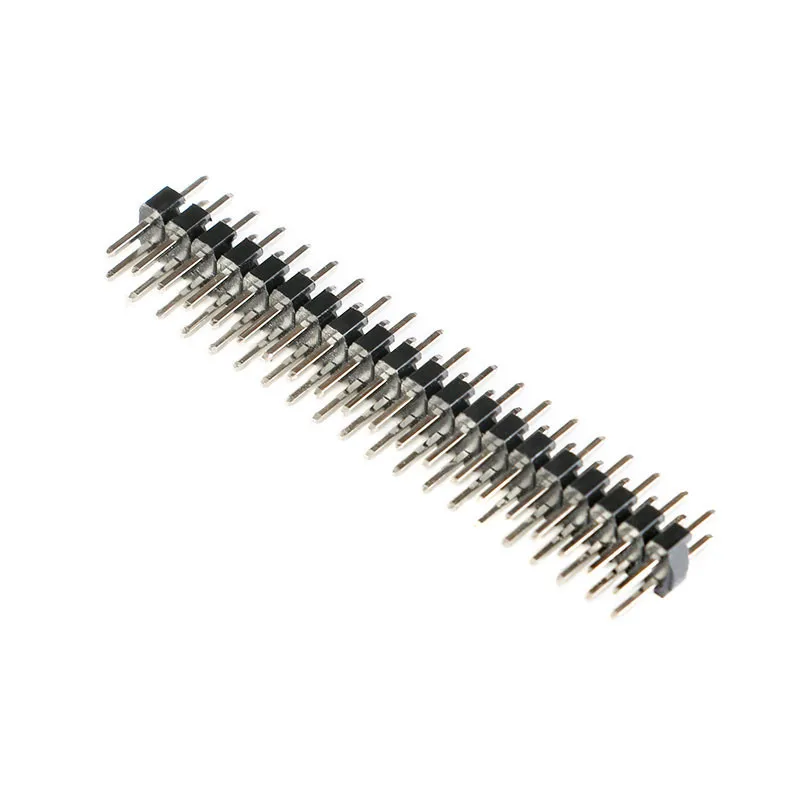 2.0mm Pitch Dual Row Pin Header 2*2/3/4/5/6/7/8/10/16/20/30/40P Gold Plated Eco-friendly