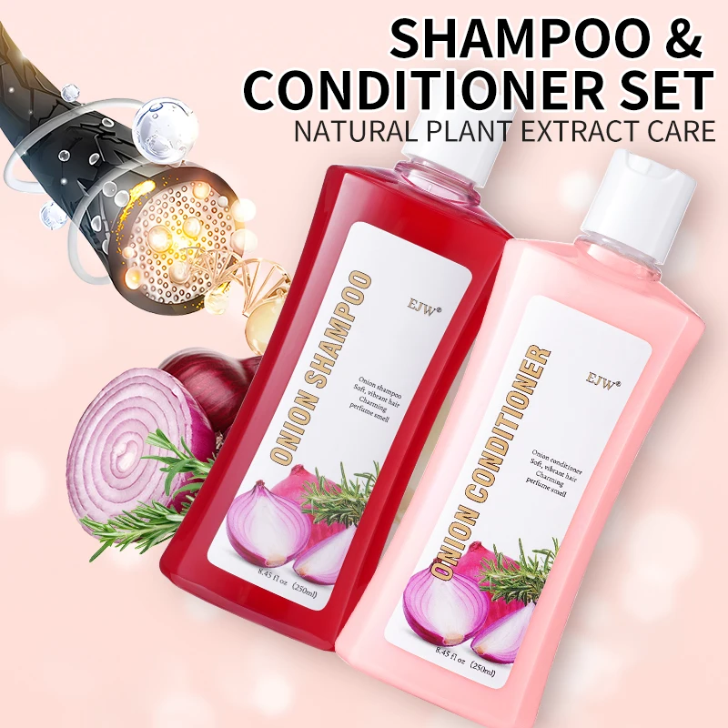 

Набор шампуня и кондиционера для роста волос: Набор шампуня и маски с луком и розмарином для ослабленных волос и против выпадения волос