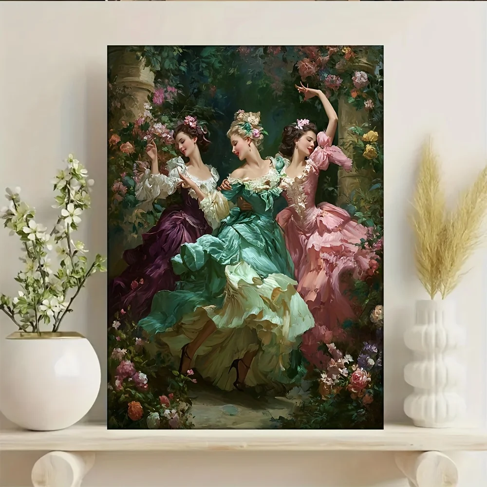 Rompecabezas para adultos de 500/1000/1200/2000 piezas, bailarina elegante en el jardín encantador, rompecabezas, juegos de ingenio, regalos, decoración del hogar