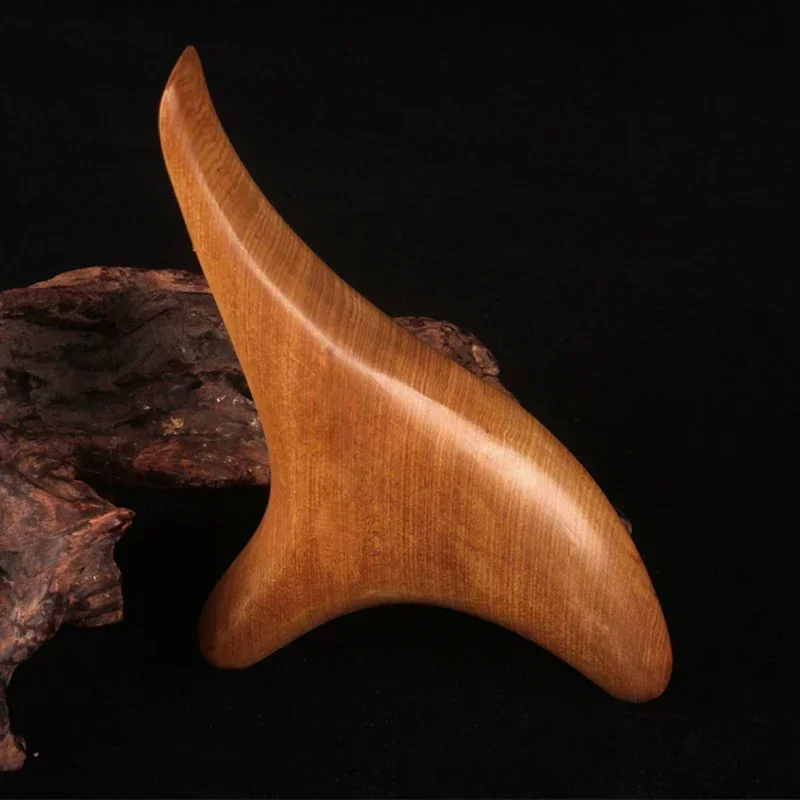 

Деревянный массажер-треугольник для тела и шеи, улучшающий кровообращение, с ароматом древесины, для рефлексотерапии, SPA-терапии