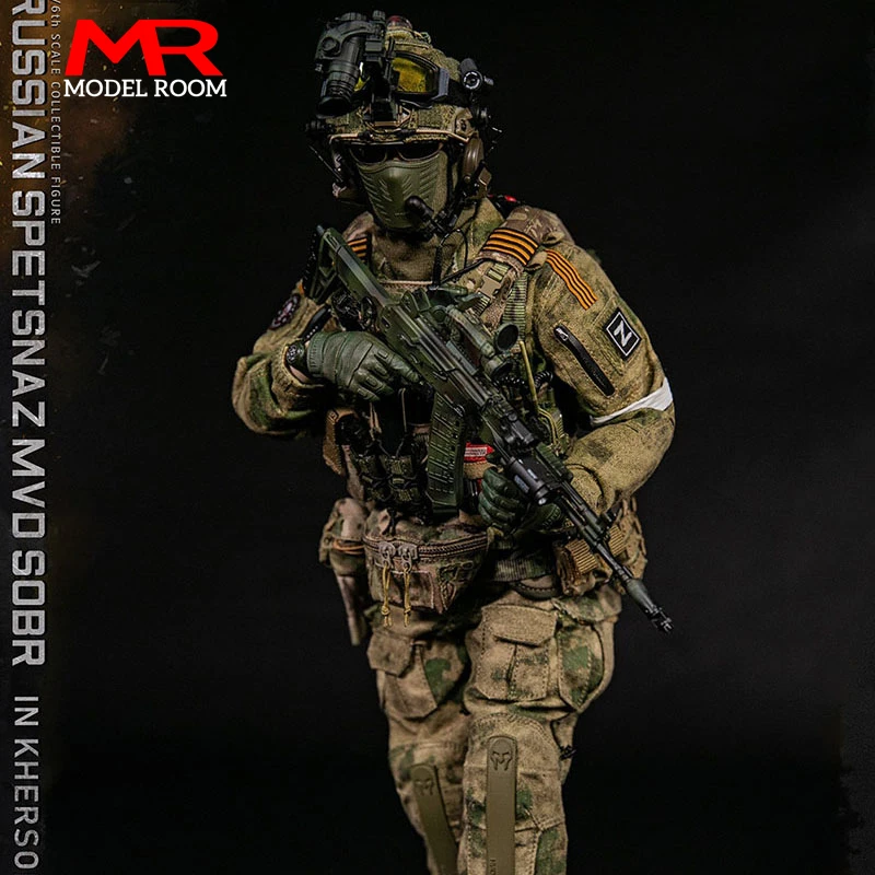 

2023 Q4 DAMTOYS 78097 1/6 Russian Spetsnaz MVD Sobr In Kherson Male Soldier Action Figure Doll Model Full Set Collectible Toy