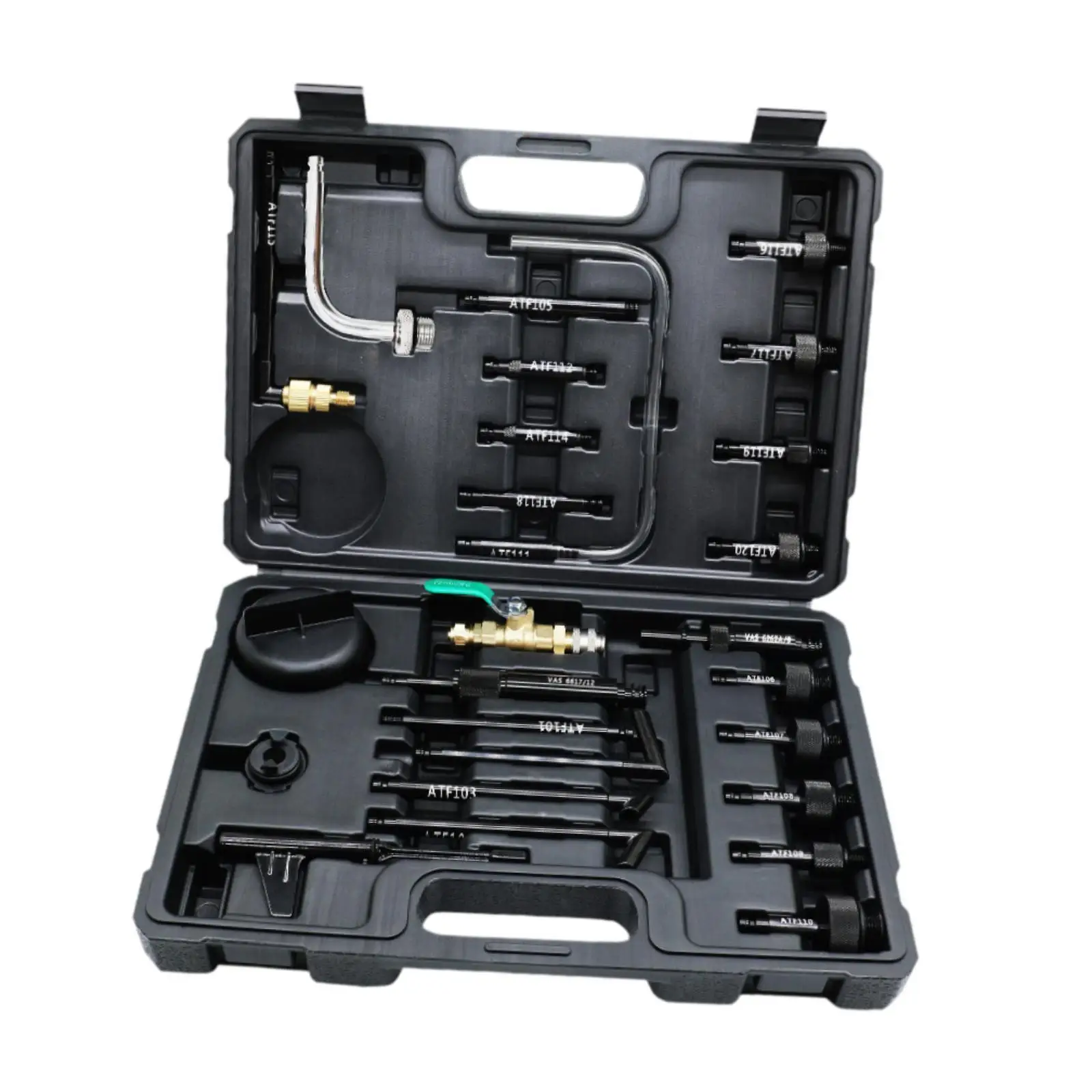 26 Pieces Oil Filling Adapter Set Transmission Oil Filler Automatic Transmission Fluid Replacement for Vehicle Maintenance