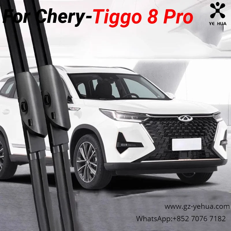 For  Chery Tiggo 8 Pro 2020 2024  Car wiper blade Boneless wipers Car Accessories Automotive vulnerable parts  Automobiles Parts