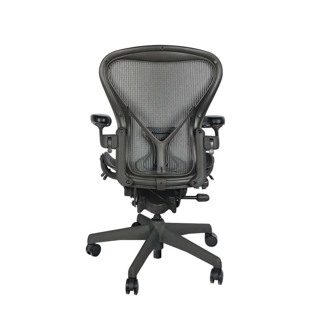 Comfy Swivel Executive Ergonomic Office Chair Professional Office Chairs Ergonomic Chair Upholstered in Black Nylon Mesh