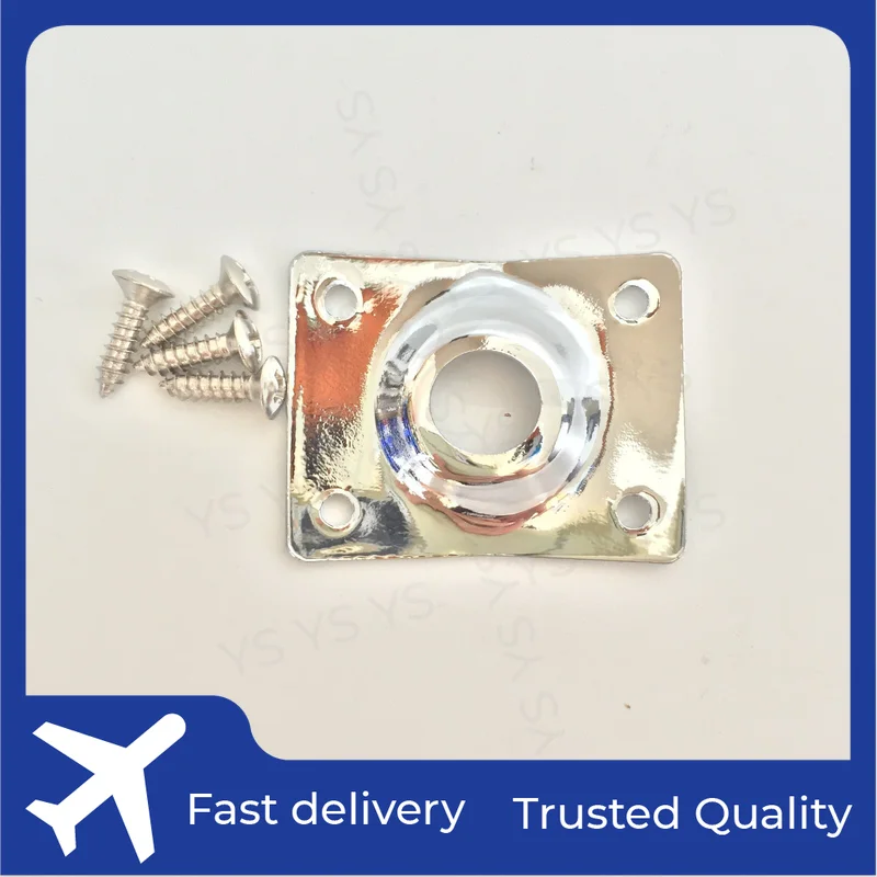 Цилиндр Placa Conector Retangular Curvada Metal 1/4 дюйма пара гитарных элеристой