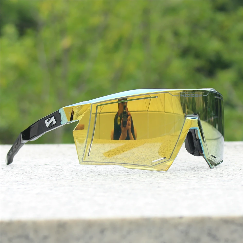 AEROSTORM UV400 Radsport-Sonnenbrille Outdoor-Sport Herren MTB Rennrad-Brille Damen-Schutzbrille zum Radfahren – Detail 21