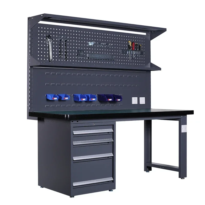 Heavy Duty Woodworking Workbench Tool Cabinet Table Inquiry about Factory Directly Sale Steel Garage Industrial