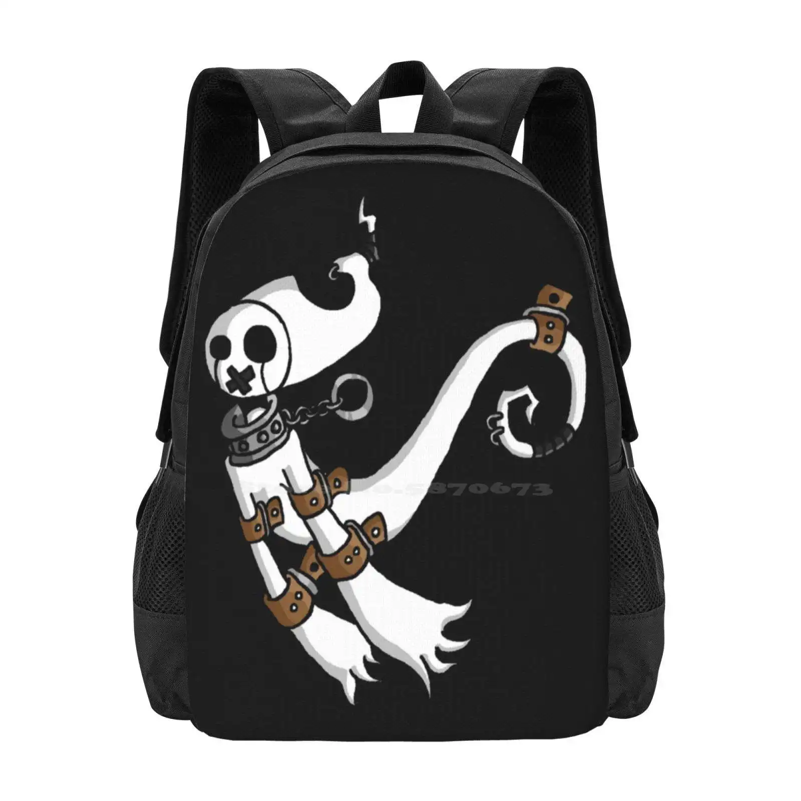 Requiem Hot Sale Schoolbag Backpack Fashion Bags Ghosty Ghostie Cute Original Character