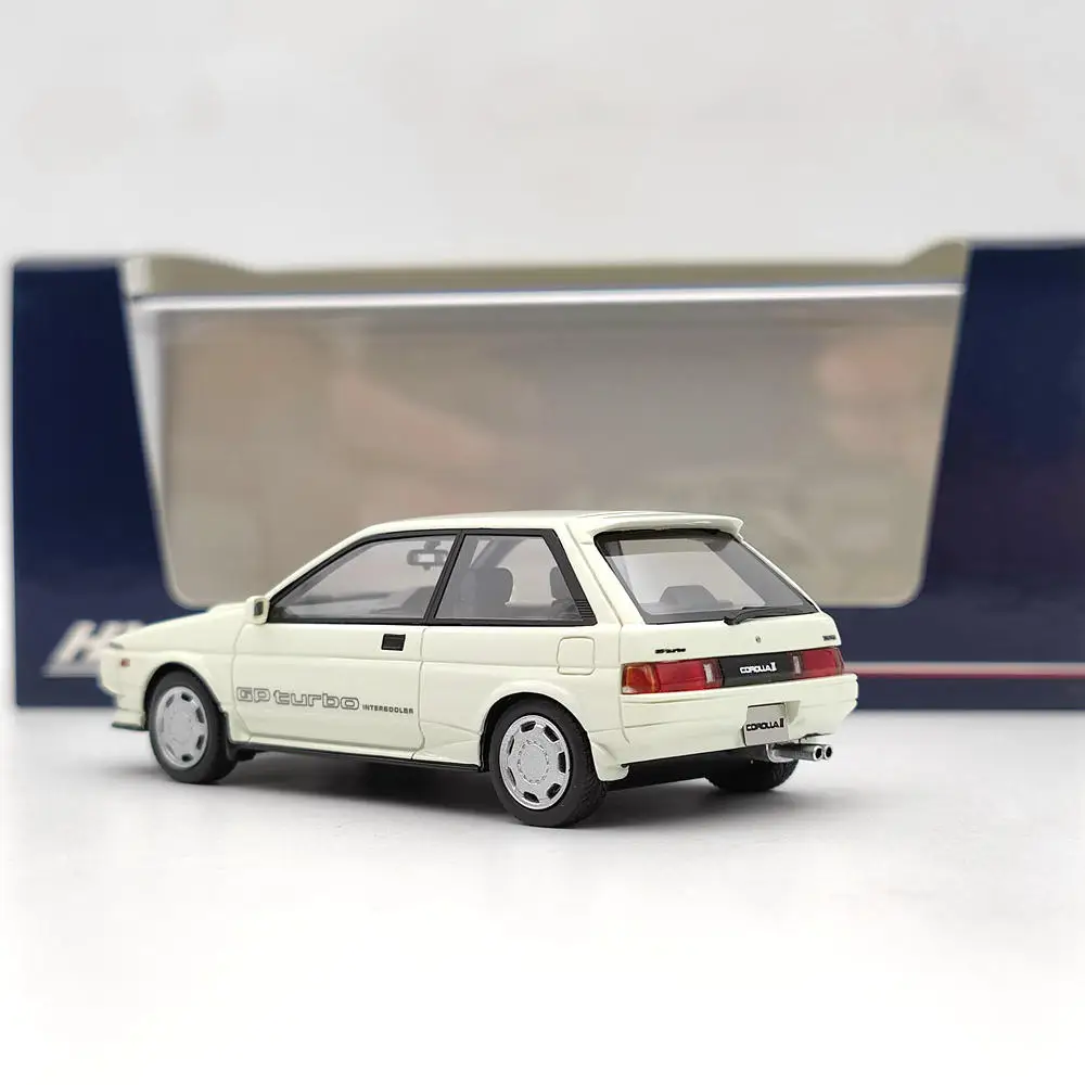 Hi-Story 1/43 Corolla II Retra GP Turbo Sports Packaga 1986 HS336 Resin Model Car Collection