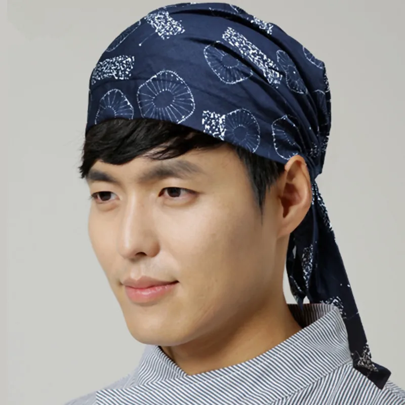 Gorro de Chef de moda Simple, gorro de camarero, sombreros coreanos, tienda de Sushi, restaurante, accesorios para trabajadores