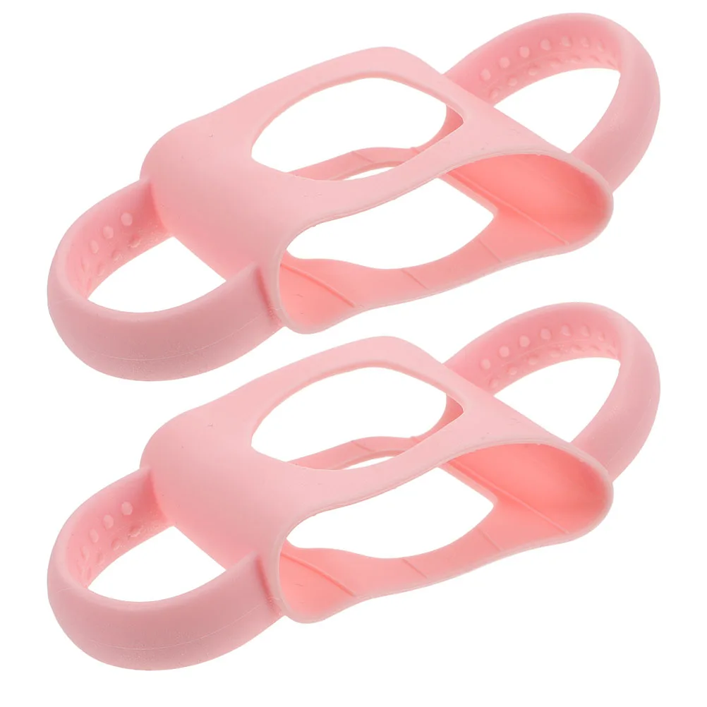 

2Pcs Durable Silicone Baby Bottles Handle Protector Nonslip Grip for Easy Use