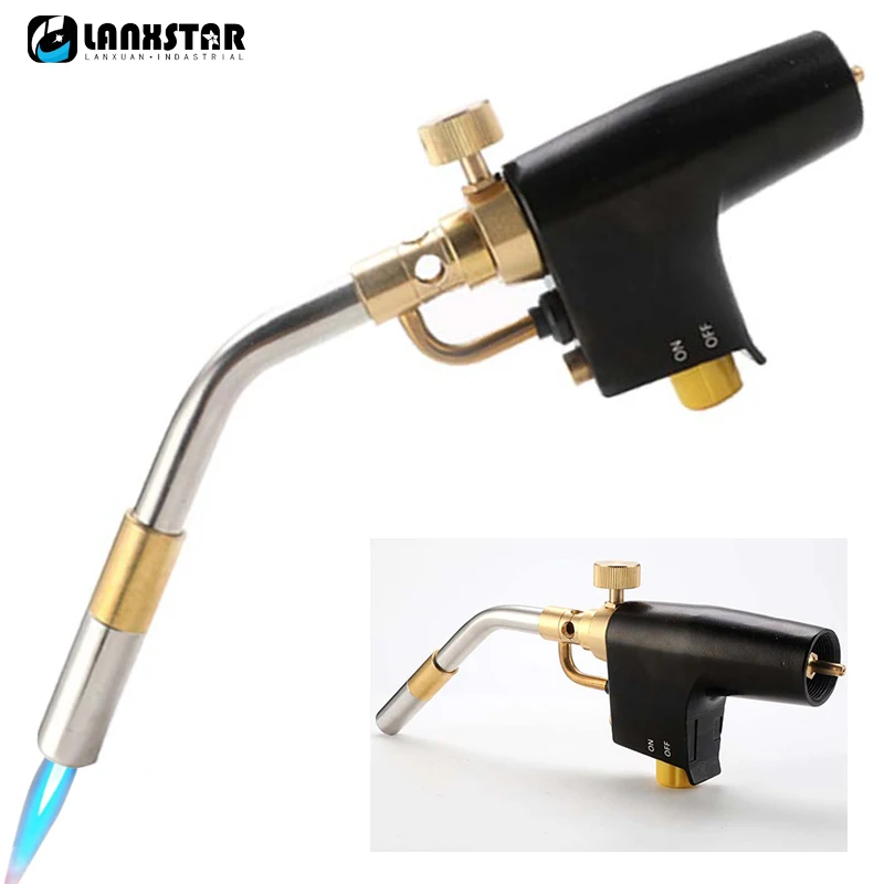 Gas Burner TS8000 Professional Brazing Torch Portable High Heat Welding Plumbing Blow Torches Propane Gas Welding Torches