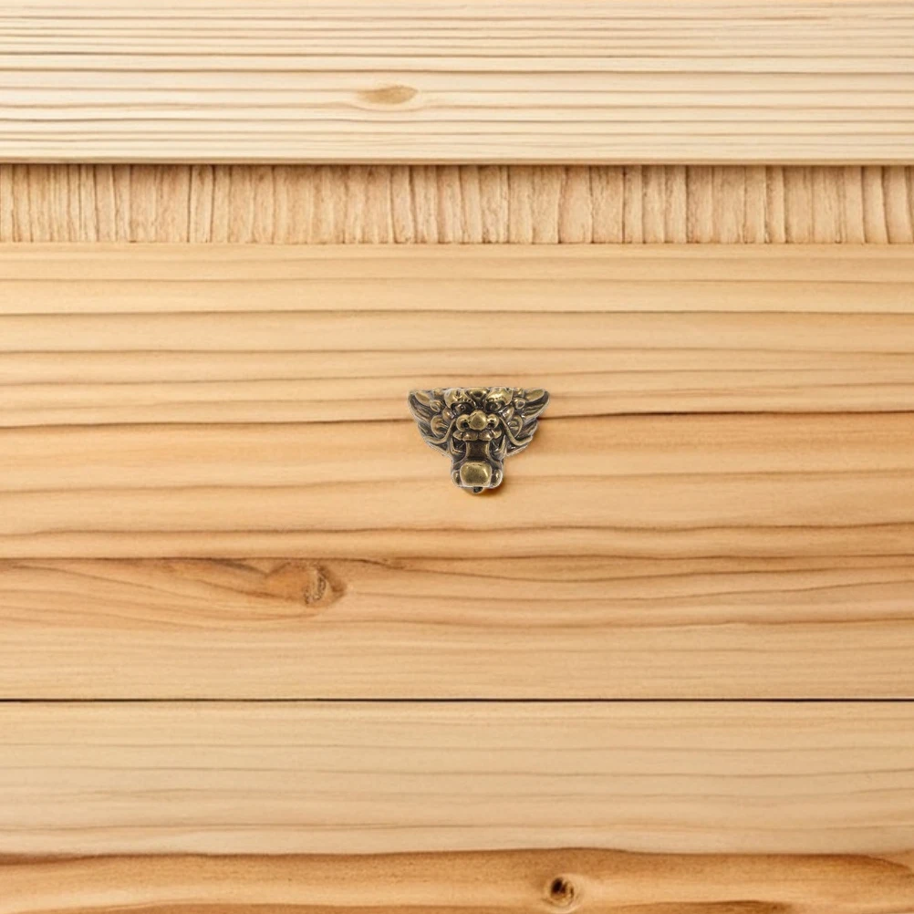 

16pcs Wine Box Decorative Feet: Lion Shaped Corner Brackets For Jewelry Cabinet Storage Chests Furniture Leg Hardware Stable