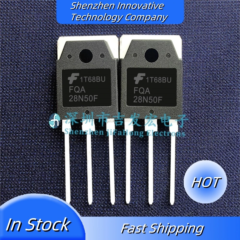 10PCS FQA28N50F  TO-3P MOS 500V 28.4A Best Quality   Fast Shipping In Stock