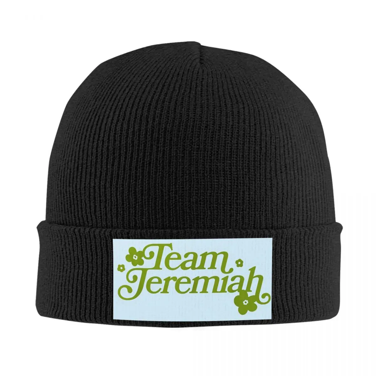 チームジェレマイア暖かいニットキャップ冬ニットボンネット帽子スカリービーニーヒップホップキャップユニセックス用