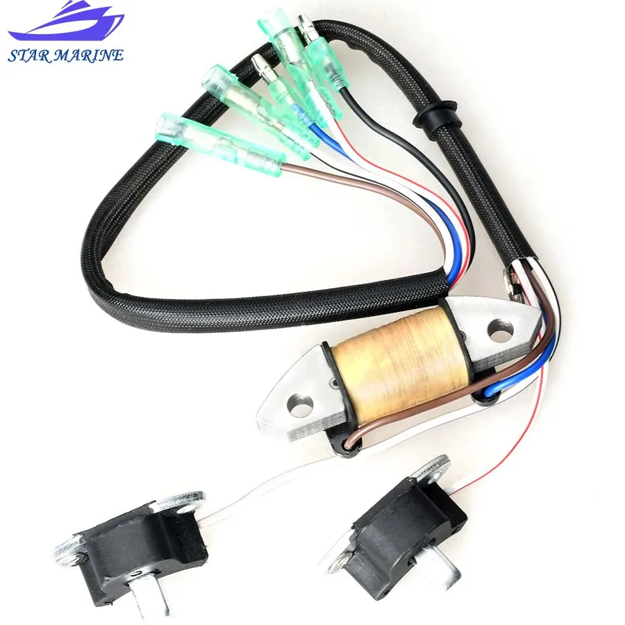 

69P-85541 Зарядная катушка для подвесных частей Yamaha Parsun Powertec 2T 30HP 25HP 61N-85541 69R-85541 69S-85541 61T-8554