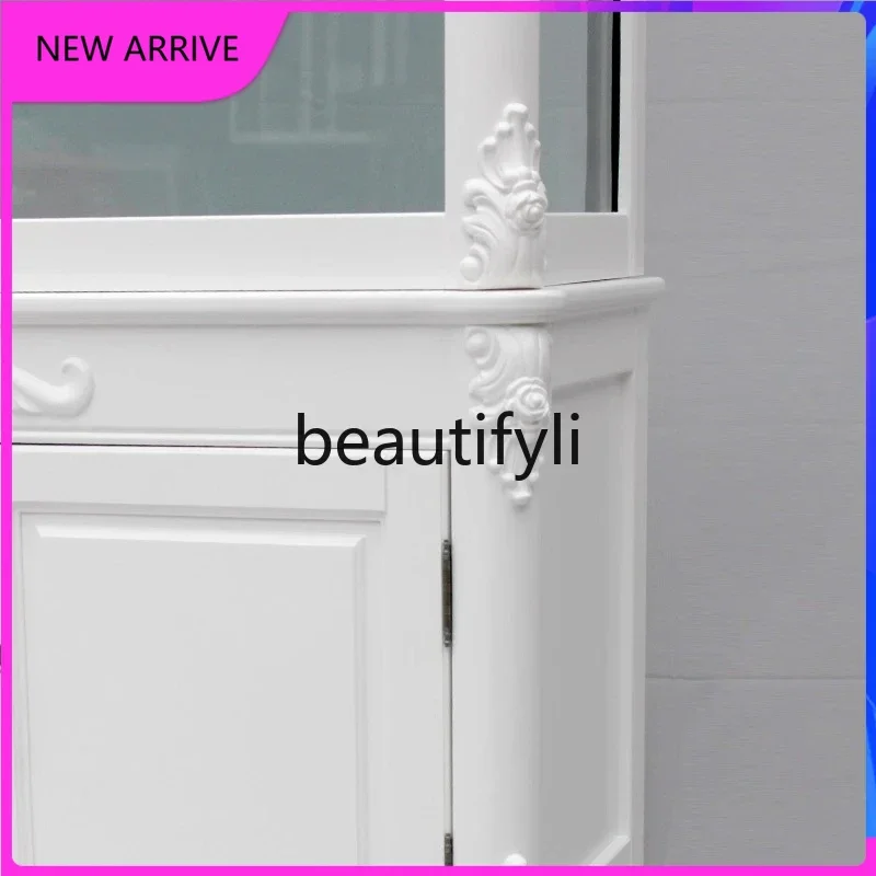 AA85  Solid Wood Fish Tank Entrance Living Room Ecological Bottom Filter No Water Change Needed Large Medium Small Aquarium