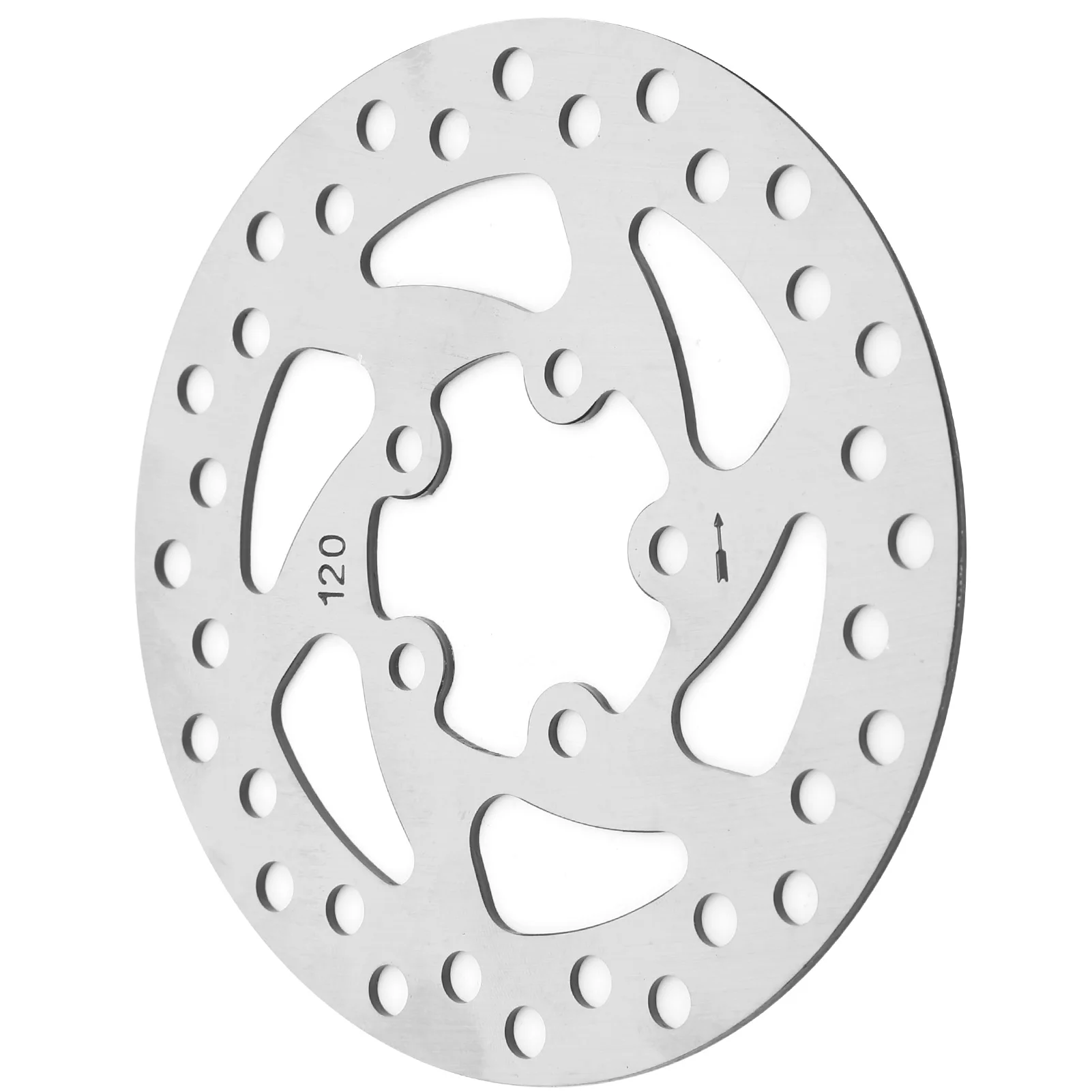 120mm Brake Disc 5 Holes Stainless Steel Brake Disc for M365/PRO/PRO2 Electric Scooter