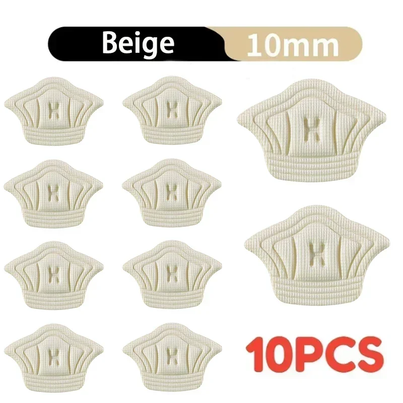 5Pairs Inlegzolen Voor Schoenen Patch Hak Pads Voor Sportschoenen Maat Verstelbaar Voeten Pad Binnenzool Hak Protector Terug Sticker schoen Pad
