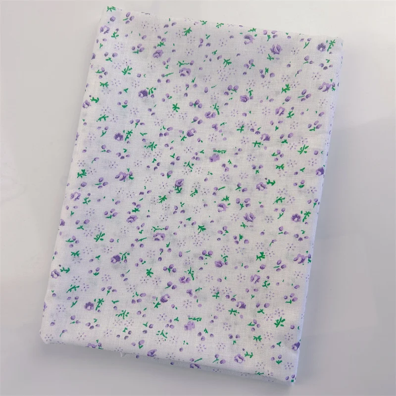 Purple Cotton Fabric Bundle 5
