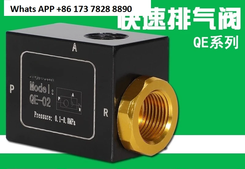 Schnellauslassventil QE-01 QE-02 QE-03 QE-04 Zylinderbeschleunigtes Auslassventil