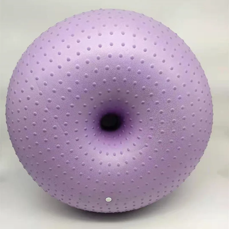 New Yoga Ball Donuts Thickened Large Yoga Apple Ball Fitness Home Spot