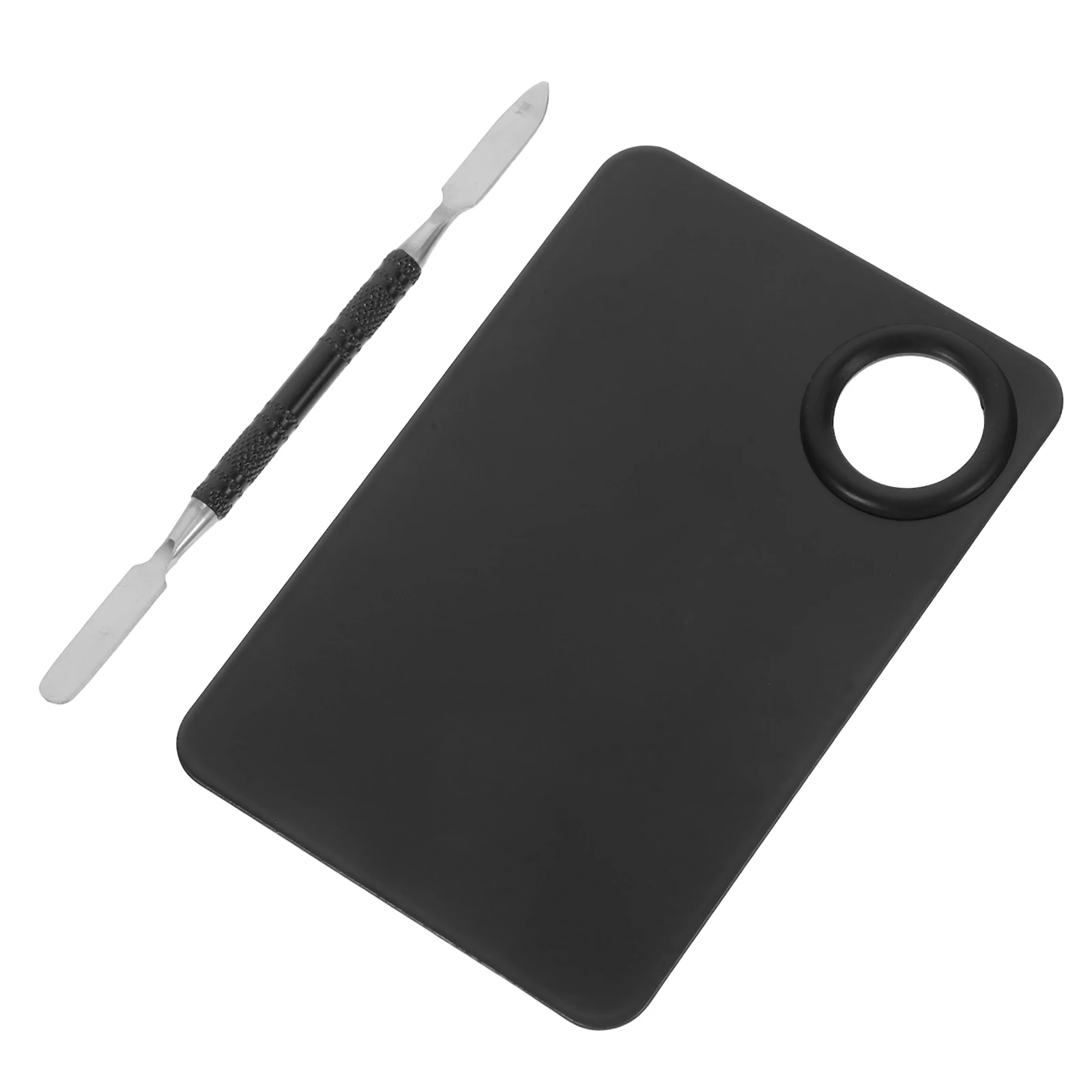 

2pcs Mixing Color Palette Nail Tools Set Stainless Steel Paint Stick Double Ended Rod For DIY Manicure Supplies