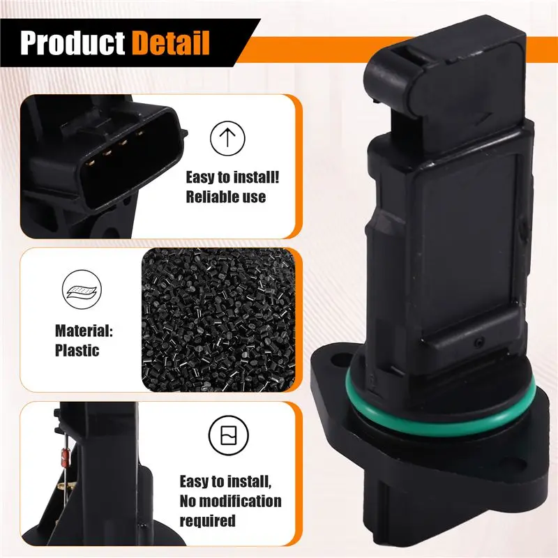 AC52-F00C2G2039 Car Mass Air Flow Sensor For Nissan Almera MK II Almera Tino Primera Traveller 1996-2015 27063267 282192B