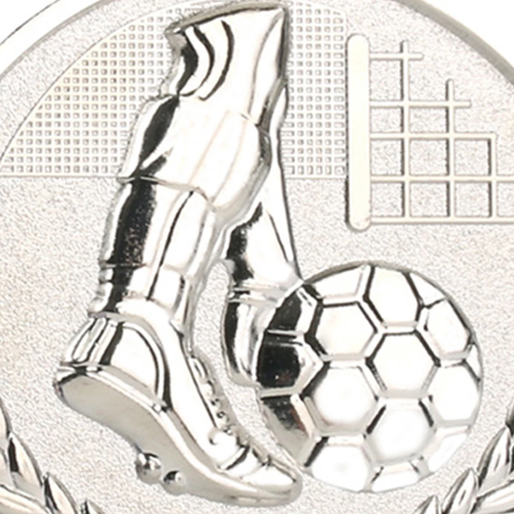 Soccer Sports Medals Zinc Alloy Sports Competition Awards Medals Wear-resistant Collection Gold Silver Bronze Supplies