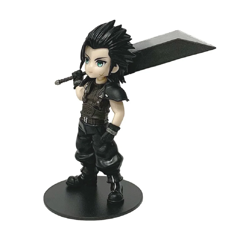 11-12cm Anime Cloud Strife Tifa Lockhart Aerith Gainsborough Zack·Fair Figur Modell PVC Spielzeug Desktop-Sammlungszubehör Geschenk – Detail 3