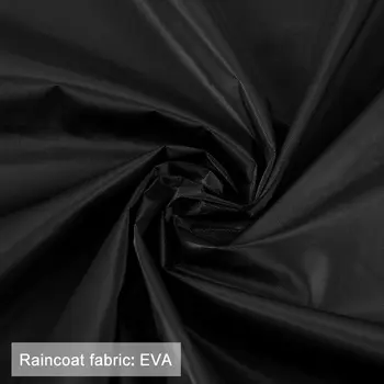 專業EVA雨衣 - 防風防水全覆蓋雨衣 - 加厚男女通用戶外裝備,適合旅行/露營 10 最佳銷售 長版雨衣 - №7