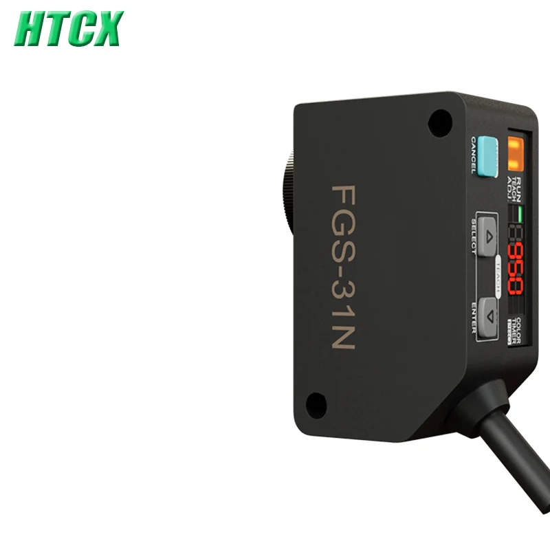 New Dual mode color recognition sensor, infrared precision, high color label, photoelectric switch induction FGS-31N FGS-21N