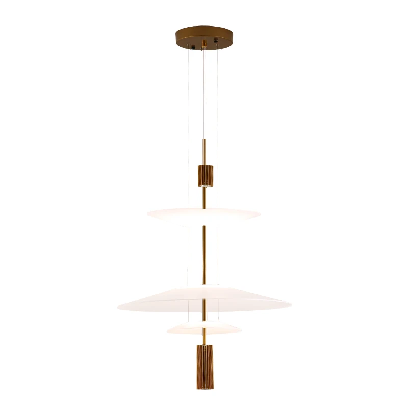 Nordic Modern    Metal Acrylic s Dining Room Restaurant Hanging Design Project Installation Middle
