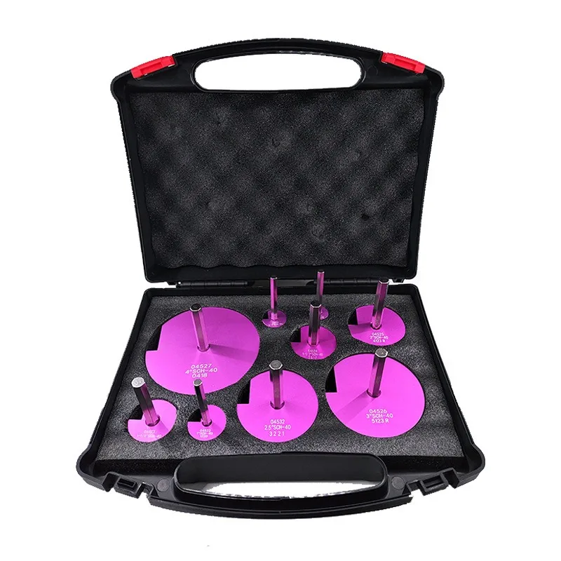 DIY Custom Repair Hand Tools PPRK6 Clean Plastic Pipe Fitting Reamers Kit PVC Fittings Tools Piping Reamer