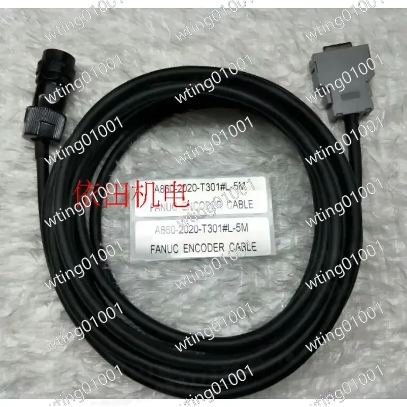 for Fanuc A660-2005-T505 T506 Encoder Cable 3m to 15m High Flex Shielded Wire Replacement Part for CNC Machine Servo Motor