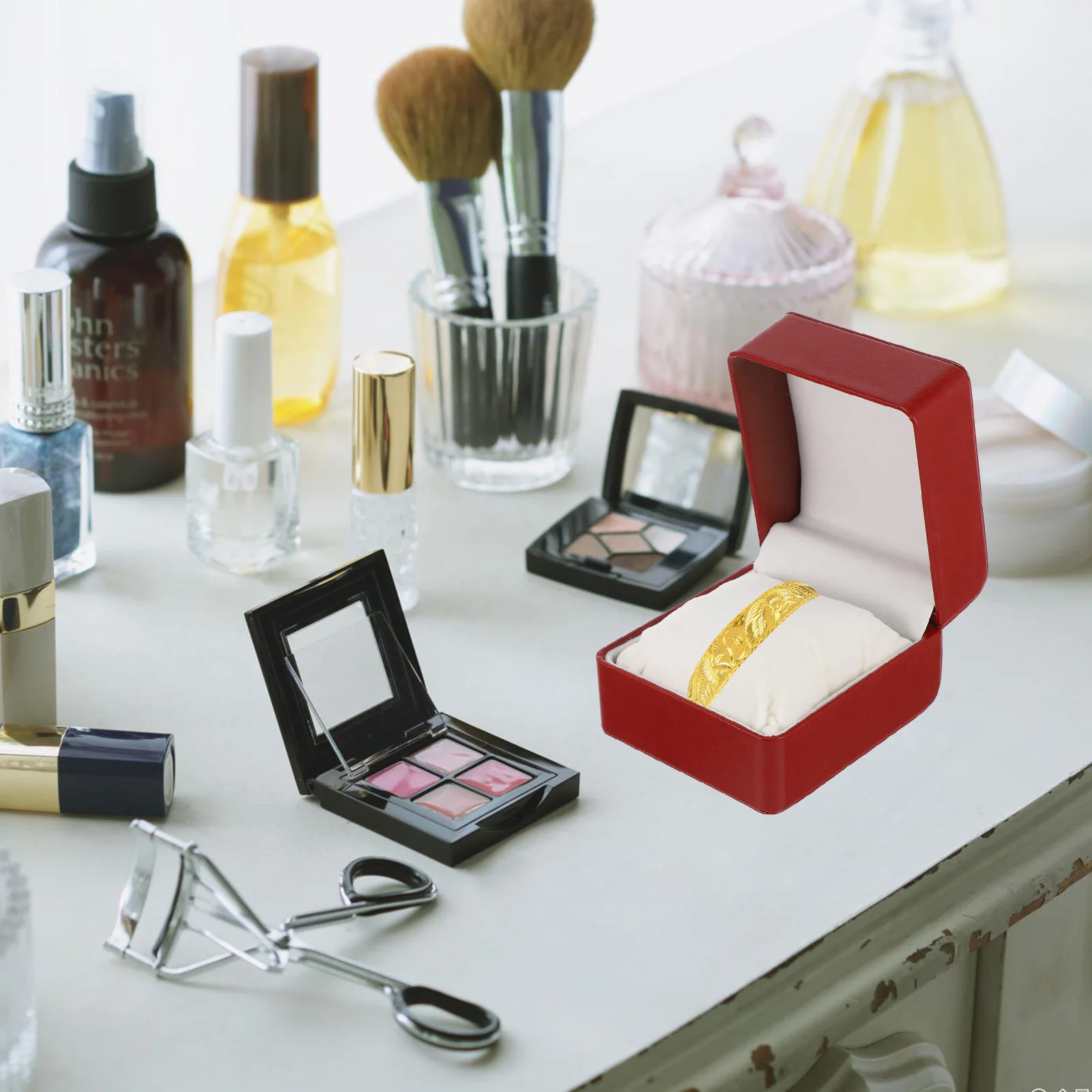 

Single Slot PU Watch Display Box Durable Organizer for Wristwatch Jewelry Storage Travel Case Single Watch Case