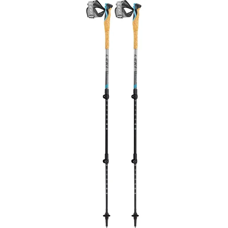 Par de bastones de trekking LEKI Cross Trail 3 TA - Mujer