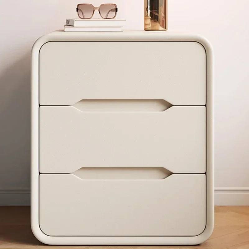 Mesa de Cabeceira, Armário de Cabeceira, Estante de Armazenamento de Madeira para Quarto, Mesa de Noite para Sala de Estar, Design Moderno