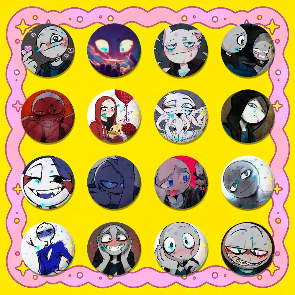 For Peter Your Boyfriend Badge Cover Emblem Custom Pin Insignia Ornament Brooch Button Laser Film