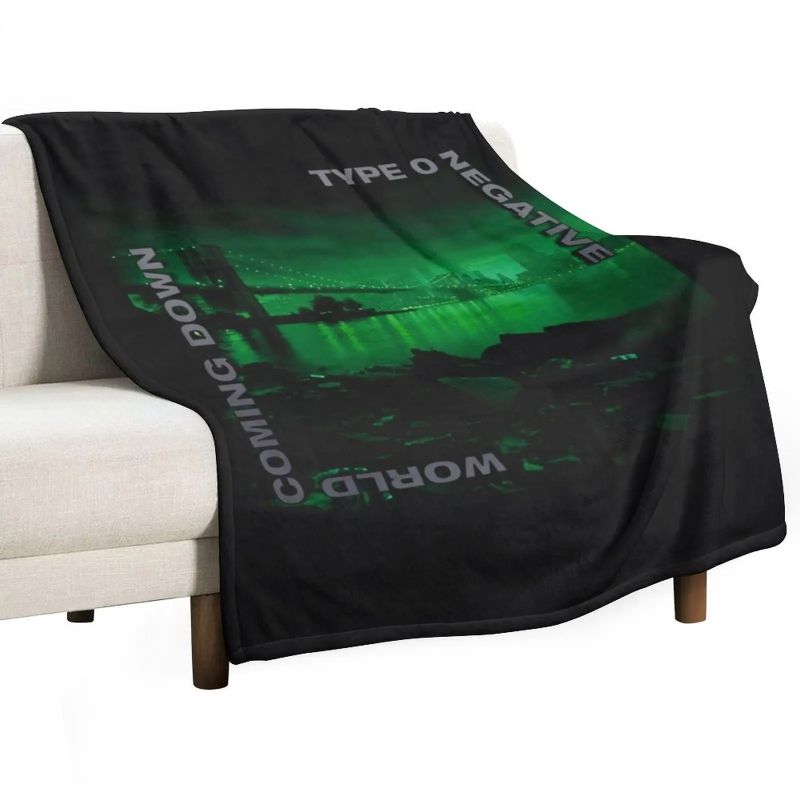 Type O Negative Art Throw Blanket Furrys Decorative Sofa For Baby Hairy Hairys Polar Blankets