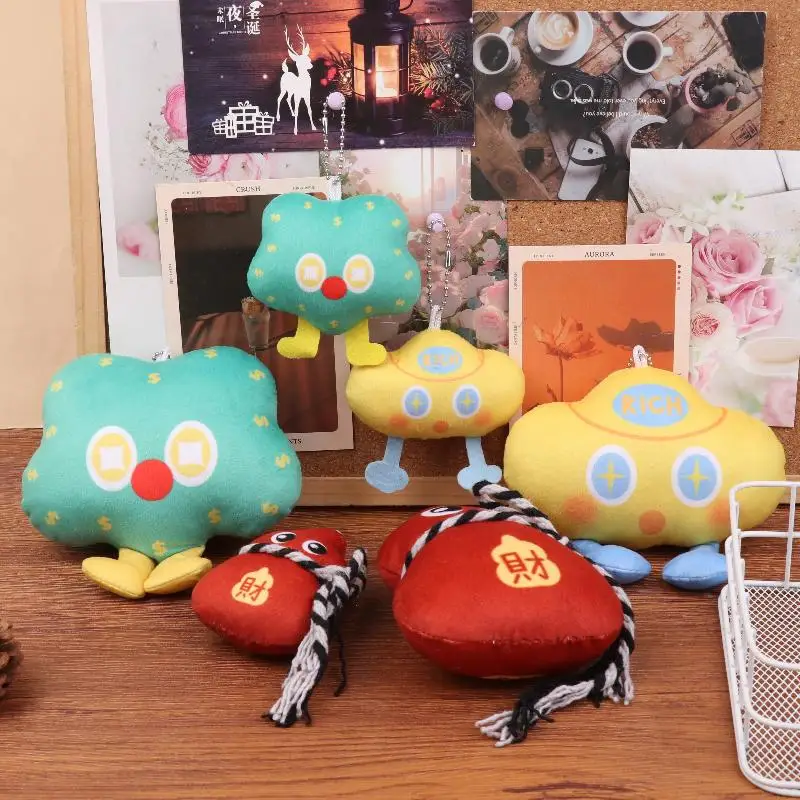 

Kawaii Lucky Gourd слиток плюшевый брелок кулон мультфильм дерево удачи мягкая кукла брелок сумка подвески сумка подвесной декор подарок