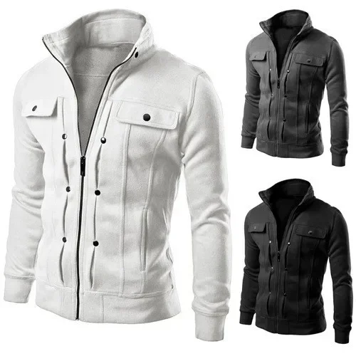 

Fashion Sports Sweater Jacket Men's Slim Fit Casual Sweater Jacket