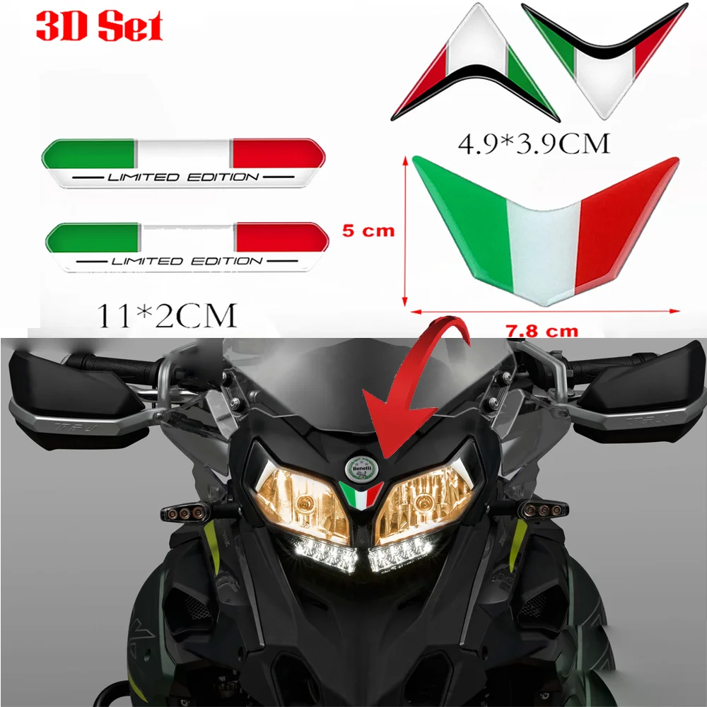 For Benelli 3D Sticker Motorcycle Accessories Leoncino BN TRK TNT X 702x 502x 502c 302s 180s 702 600 502 251 150 135 125 25 2023