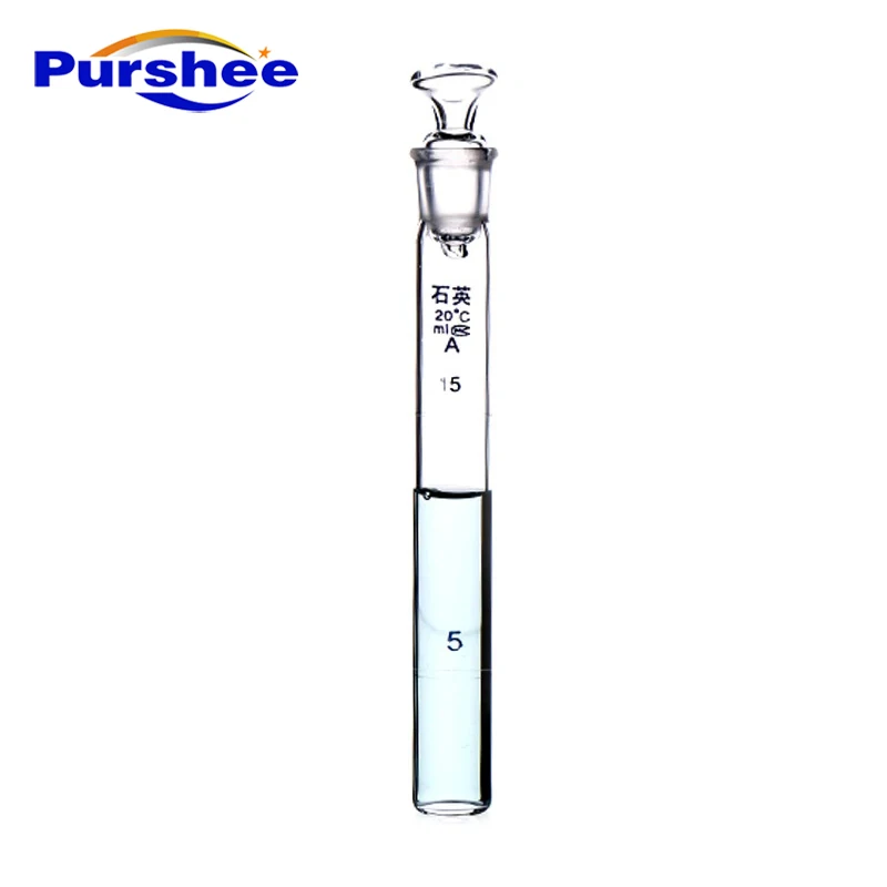 Quartz test tube with lid(15ml)