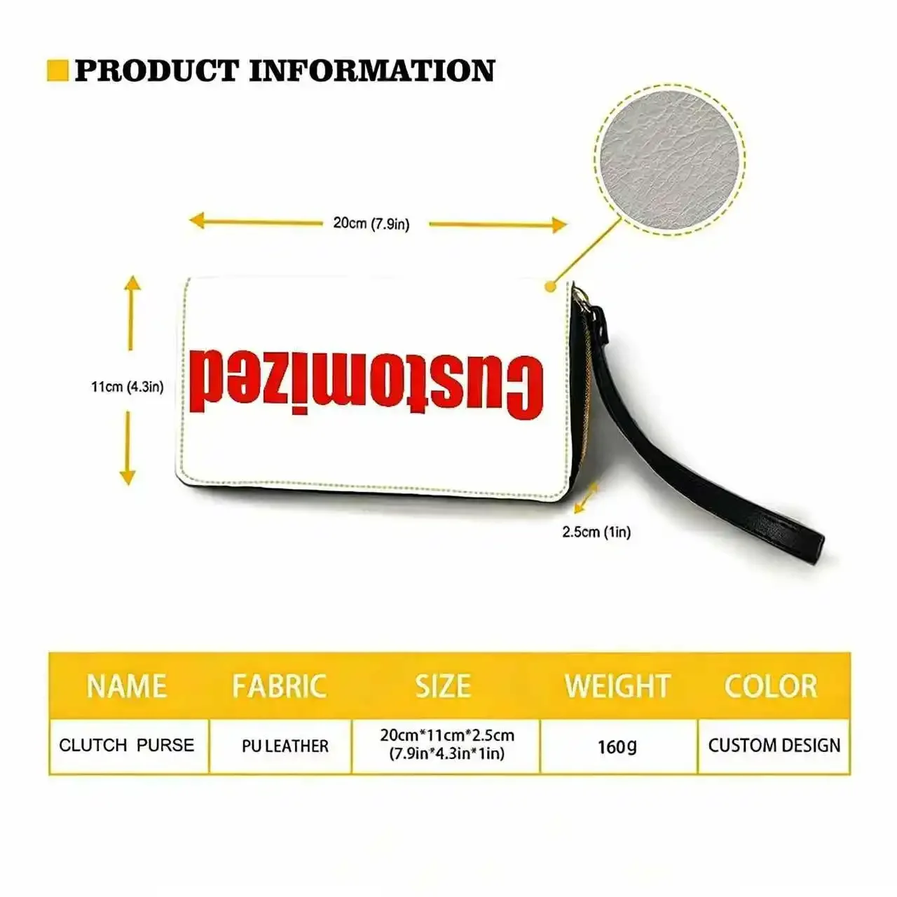 Gene The Demon Simmons Kiss Custom Wallet Purse Mens Womens Teenagers Zipper Long Wallets Double Print  Portable Wallet Gift Bag view 4