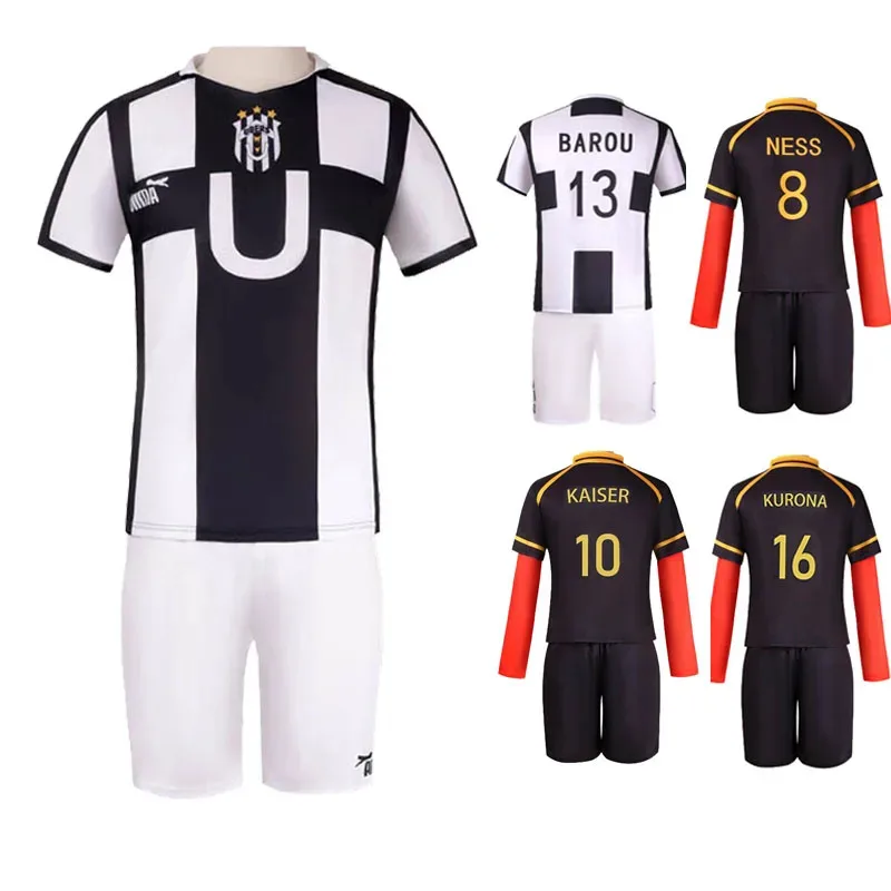 XT8New الأزرق قفل تأثيري مايكل كايسر أليكسس نيس رانزي كورونا بارو شوي زي شعر مستعار الفريق الألماني جيرسي كرة القدم UnifoXT6 @!